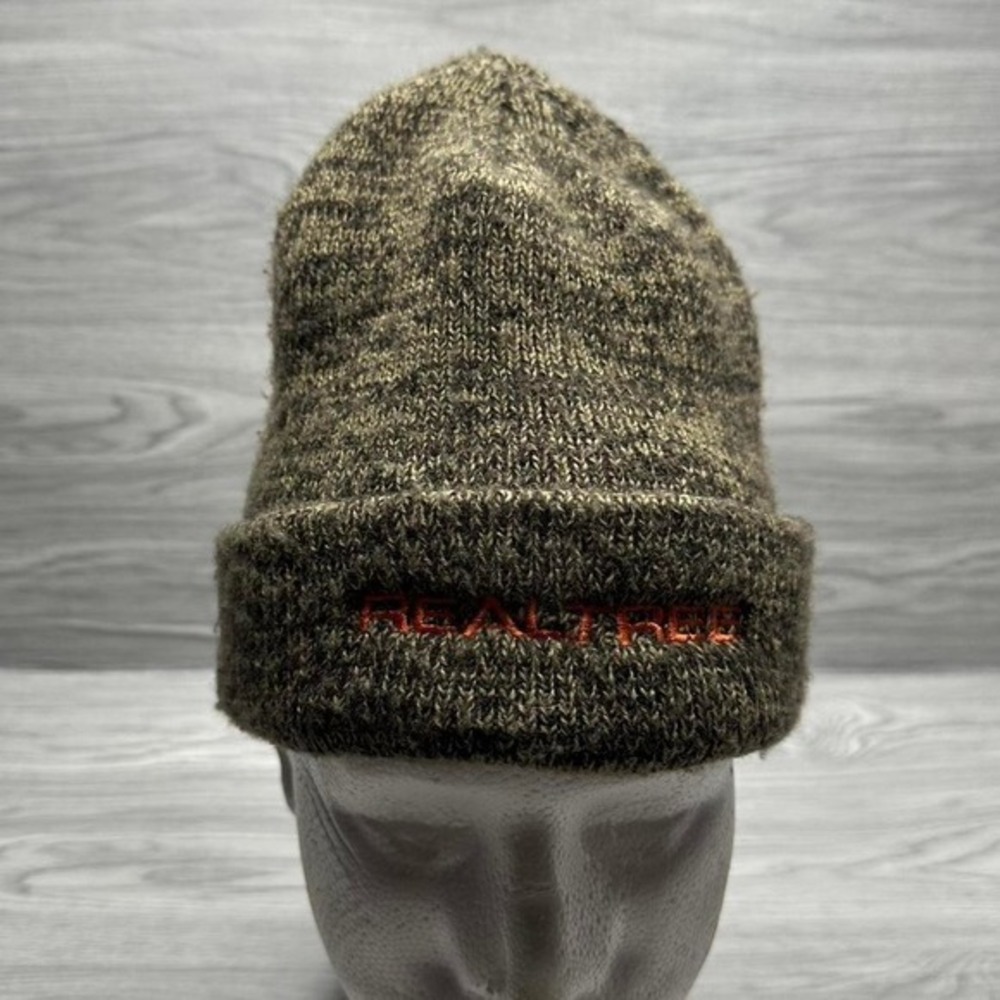 Realtree camo green orange beanie - Picture 3 of 7